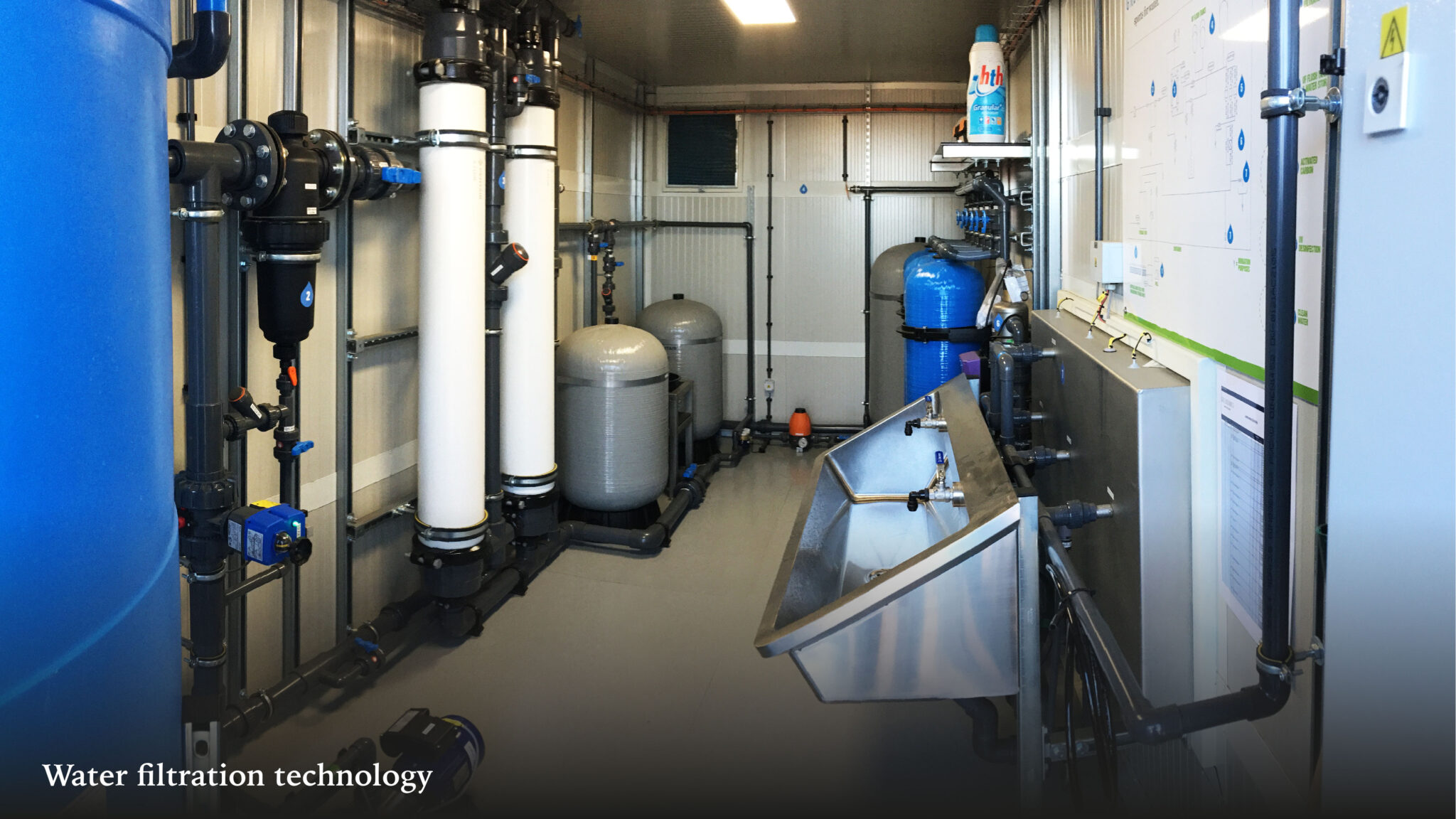 Water Solutions: water filtration technology